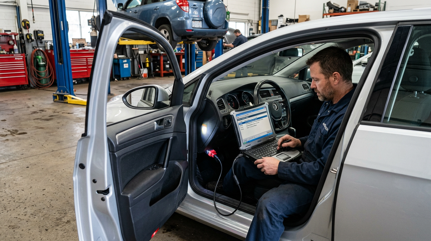 Getriebe-Diagnose und Fehlerauslese