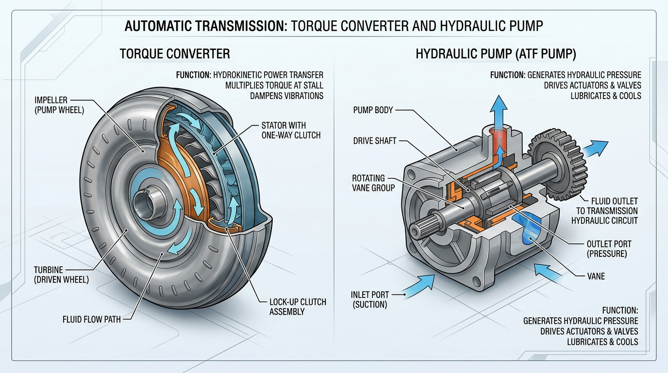 Wandler und Hydraulik